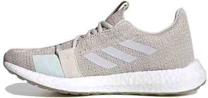 (Women) adidas Senseboost Go 'Grey White Green' EG0946 (Women) adidas Senseboost Go 'Grey White Green' EG0946