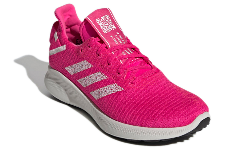 Lookbook adidas Sensebounce+ Street 舒適透氣 低筒跑步鞋 女款 玫紅