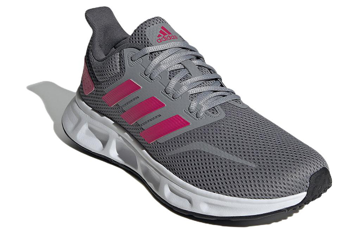 Lookbook adidas Showtheway 2.0 舒適透氣跑步鞋 女式 灰粉色