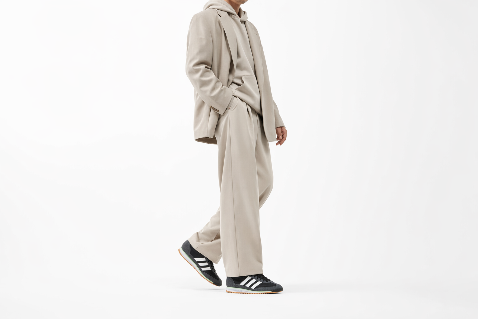 Order （女士）adidas SL72 OG '黑碳綠' JH7390