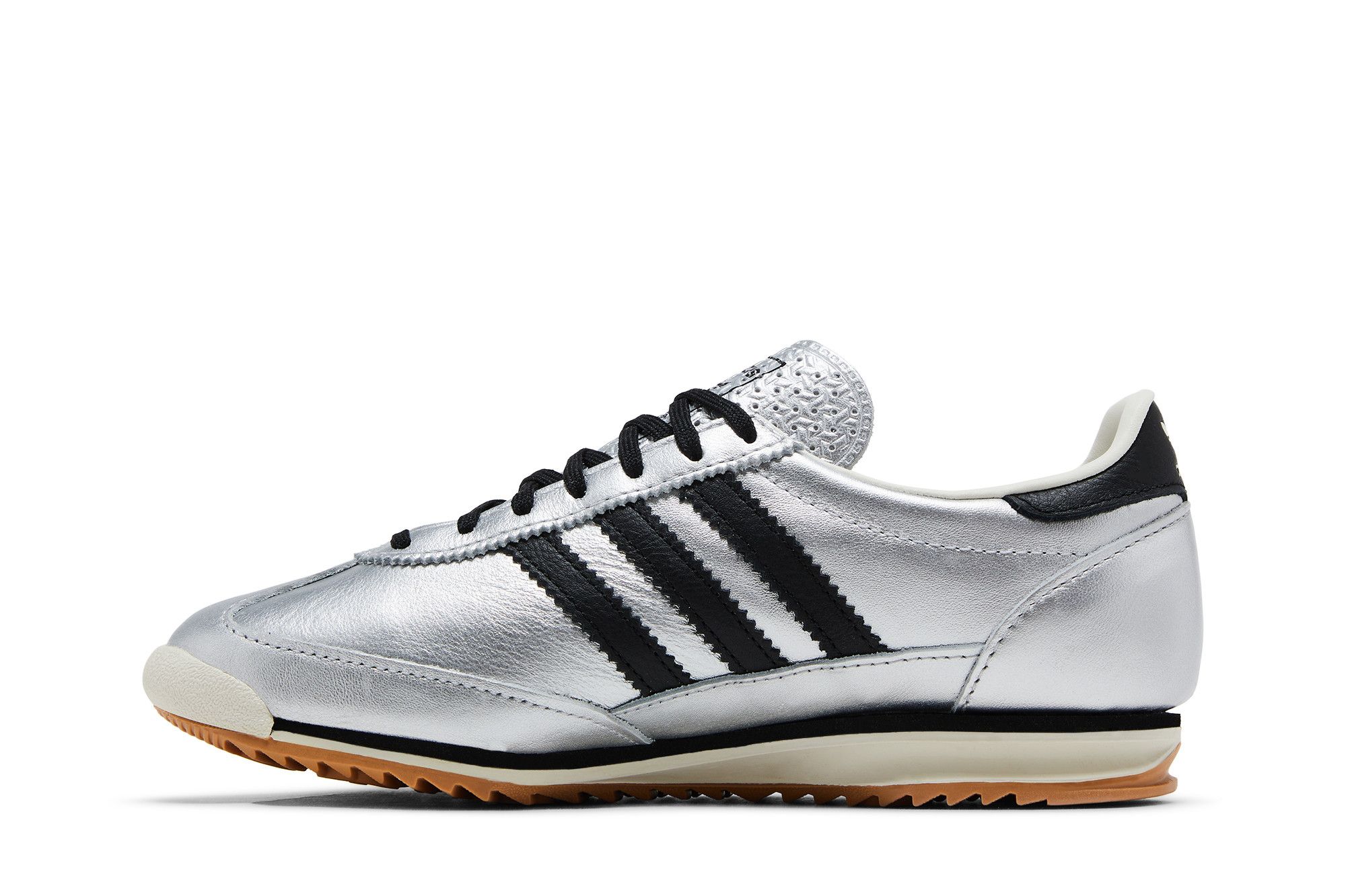 Shop (W) adidas SL 72 OG Perak Hitam Karet Tepat JH6363