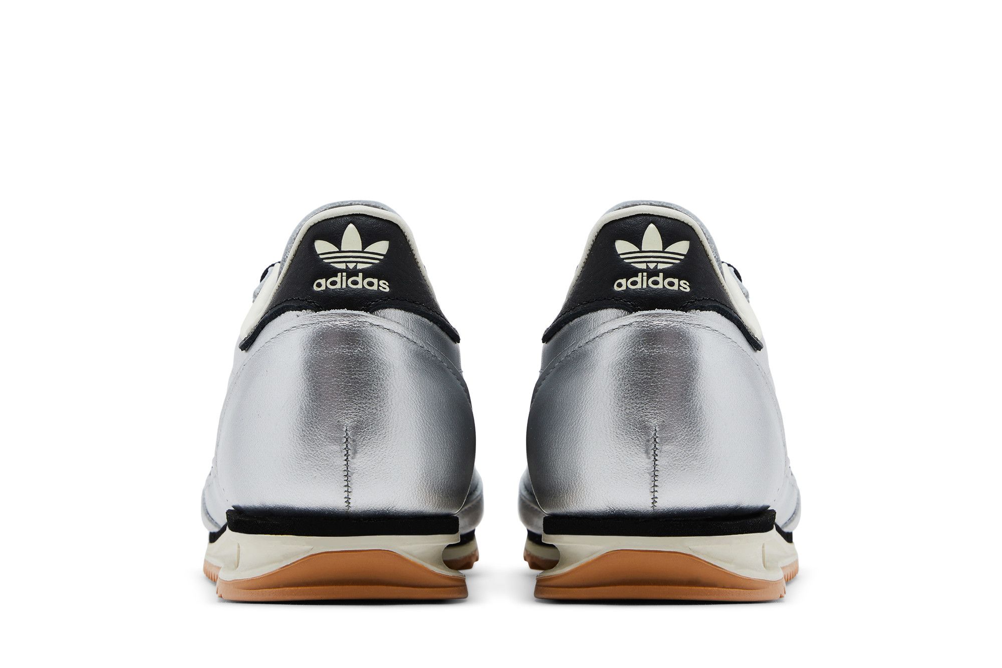 Sizing (W) adidas SL 72 OG Perak Hitam Karet Tepat JH6363