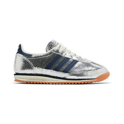 (W) adidas SL72 'Silver Metallic Collegiate Navy'