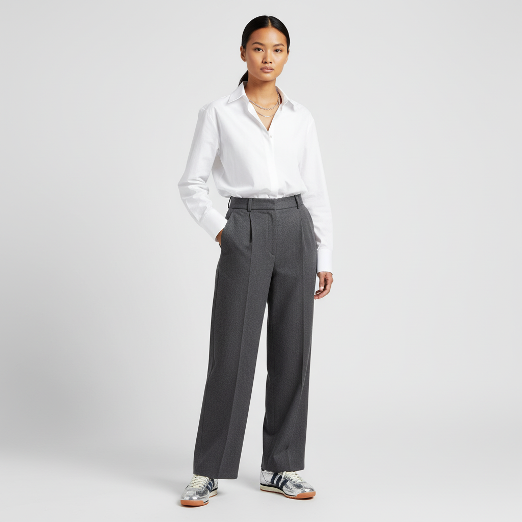 Lookbook (W) 아디다스 SL 72 OG 실버 메탈릭 네이비 (43 characters) JH8654