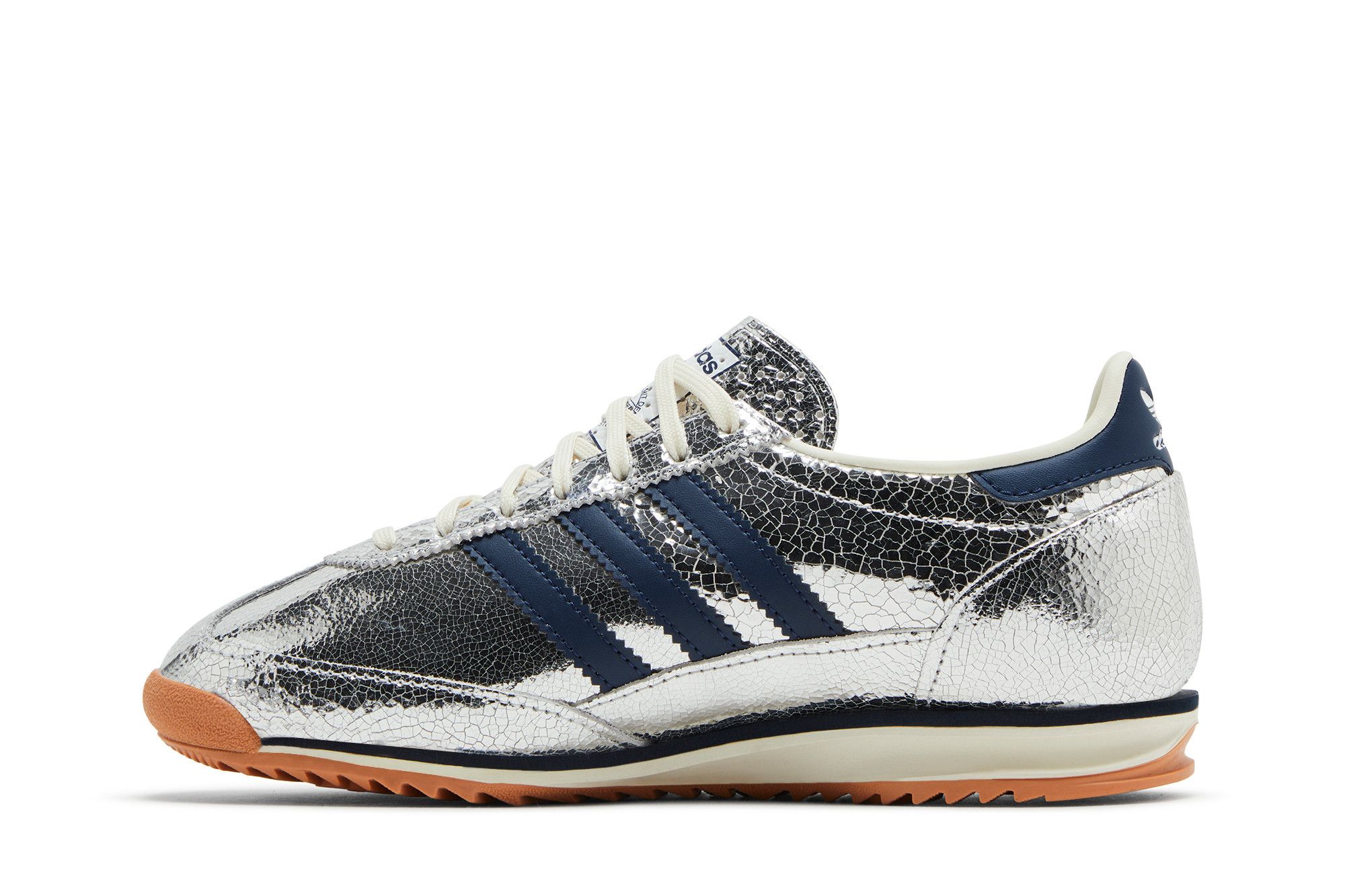 Shop (W) adidas SL 72 OG Plateado Metálico Azul Marino Universitario JH8654