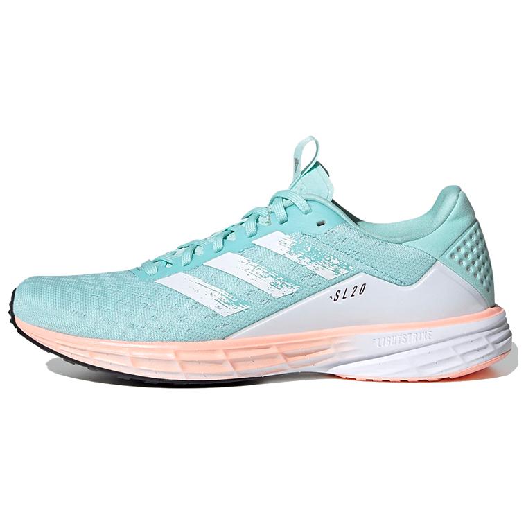 (Women) adidas SL 20 Green//Pink 'White' FV7344