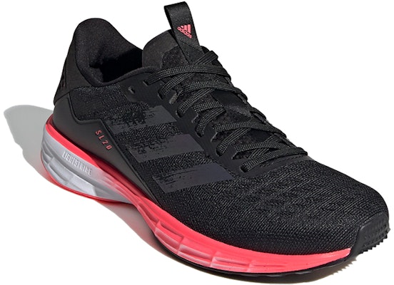 (Women) adidas SL 20 Black/Red FV7339 Lookbook (Women) adidas SL 20 Black/Red FV7339