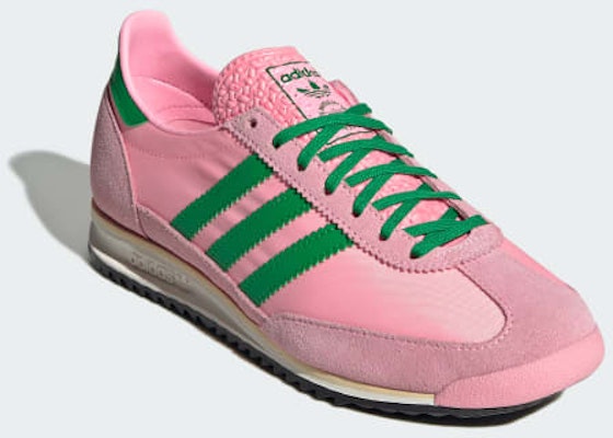 (Women) adidas SL 72 OG Classic Sneakers Glow Pink/Green/Core Black JQ8309 Purchase (Women) adidas SL 72 OG Classic Sneakers Glow Pink/Green/Core Black JQ8309