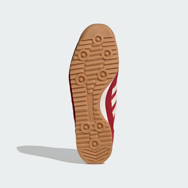 Shop adidas SL 72 OG 復古運動鞋 奶油白/亮紅/奶油白 KJ6148