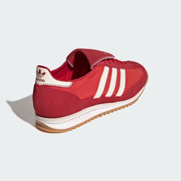 Details for adidas SL 72 OG 復古運動鞋 奶油白/亮紅/奶油白 KJ6148