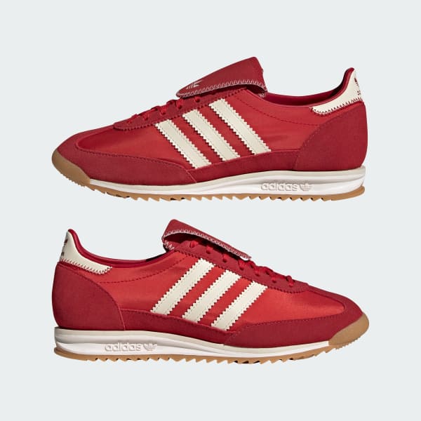 Cheap adidas SL 72 OG 復古運動鞋 奶油白/亮紅/奶油白 KJ6148
