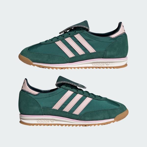 Sizing (W) adidas SL 72 OG 復古鞋 粉沙/學院綠/粉沙 JR2303