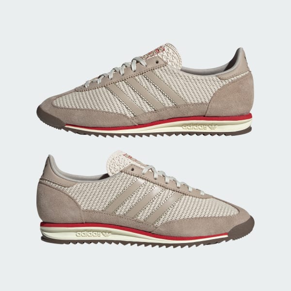 Cheap (W) Adidas SL 72 OG Baskets Rétro Alumina/Clay Brown/Métallisé Cyber JI0180