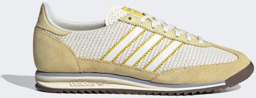 (Women) adidas SL 72 OG Retro Sneakers Ivory/Yellow/Powder Yellow JH7279 (Women) adidas SL 72 OG Retro Sneakers Ivory/Yellow/Powder Yellow JH7279