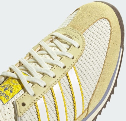 (Women) adidas SL 72 OG Retro Sneakers Ivory/Yellow/Powder Yellow JH7279 1