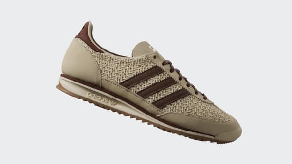 Lookbook (W) Adidas SL 72 OG Baskets Sable Strata/Marron Vintage/Blanc Crème JR4229