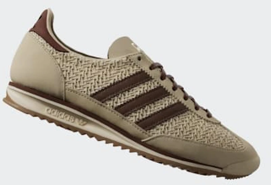 (W) Adidas SL 72 OG Baskets Sable Strata/Marron Vintage/Blanc Crème JR4229 Lookbook (W) Adidas SL 72 OG Baskets Sable Strata/Marron Vintage/Blanc Crème JR4229