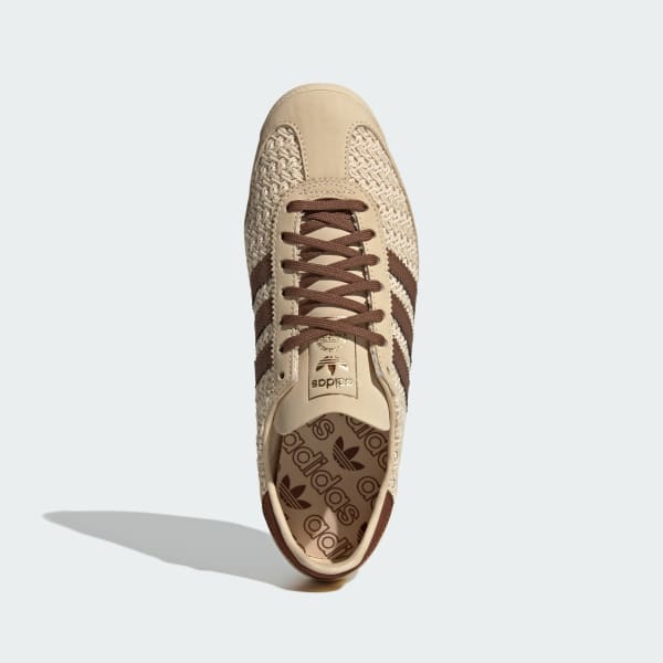 Shop (W) Adidas SL 72 OG Baskets Sable Strata/Marron Vintage/Blanc Crème JR4229
