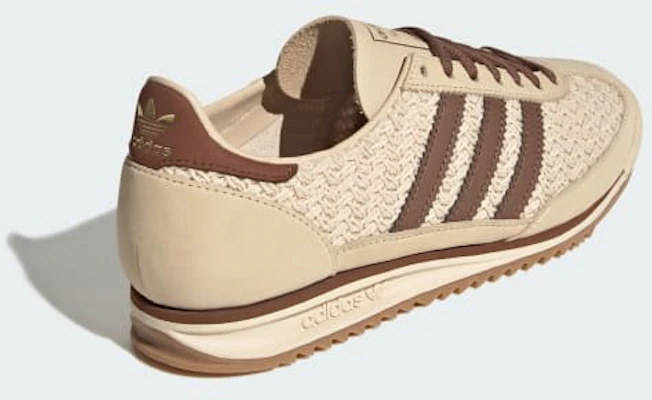 (W) Adidas SL 72 OG Baskets Sable Strata/Marron Vintage/Blanc Crème JR4229 Sizing (W) Adidas SL 72 OG Baskets Sable Strata/Marron Vintage/Blanc Crème JR4229