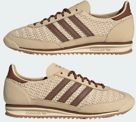 (W) Adidas SL 72 OG Baskets Sable Strata/Marron Vintage/Blanc Crème JR4229 1
