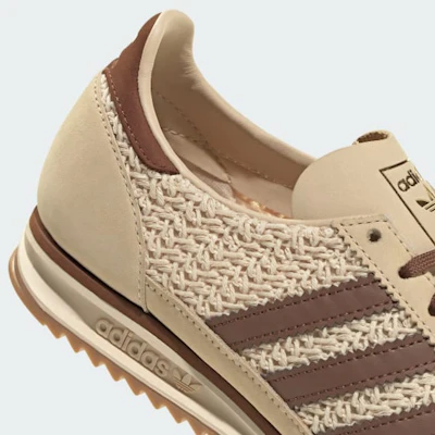 (W) Adidas SL 72 OG Baskets Sable Strata/Marron Vintage/Blanc Crème JR4229 2