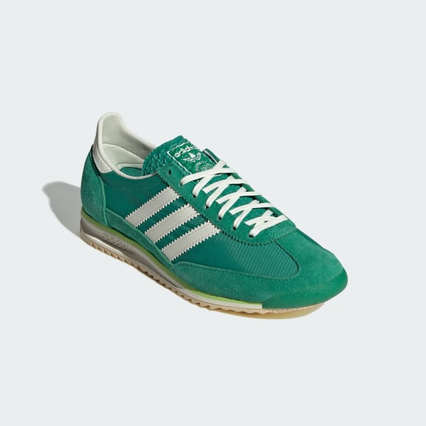 Shop (W) adidas SL 72 OG 復古經典運動鞋 球場綠/象牙白/水晶沙色 JQ7397