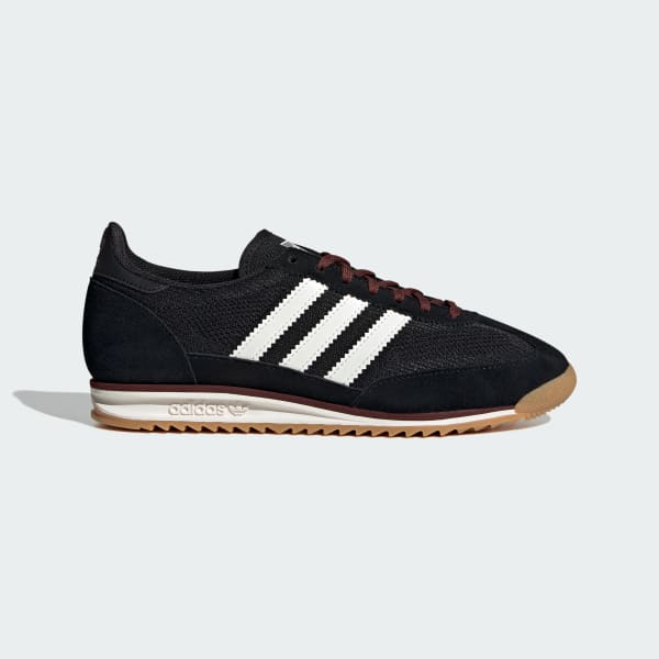 (Women) Adidas SL 72 OG Vintage Sneakers Core Black/Off White/Gum JQ8326