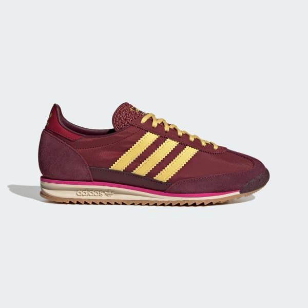 (Women) adidas SL 72 OG Vintage Sneakers Noble Maroon/Maroon/Spring Yellow JR5747