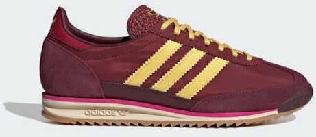 (Women) adidas SL 72 OG Vintage Sneakers Noble Maroon/Maroon/Spring Yellow JR5747 (Women) adidas SL 72 OG Vintage Sneakers Noble Maroon/Maroon/Spring Yellow JR5747