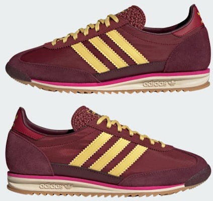 (W) 아디다스 SL 72 OG 빈티지 스니커즈 노블 마룬/마룬/스프링 옐로우 JR5747 Cheap (W) 아디다스 SL 72 OG 빈티지 스니커즈 노블 마룬/마룬/스프링 옐로우 JR5747