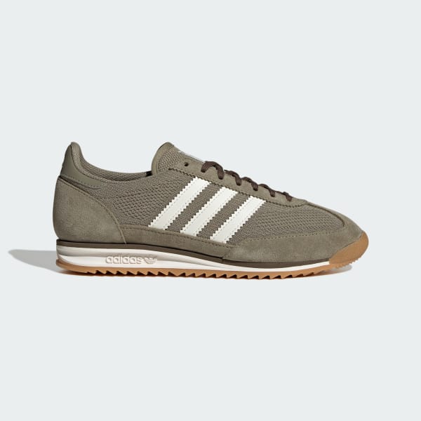(Women) Adidas SL 72 OG Vintage Sneakers Orbit Green/Off White/Gum JQ8325
