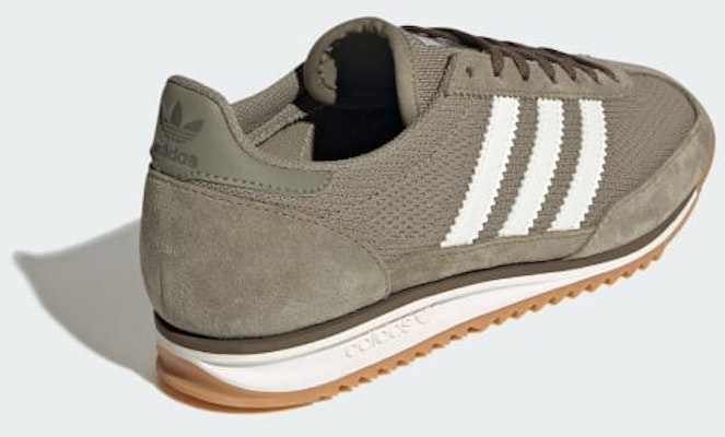 (Women) Adidas SL 72 OG Vintage Sneakers Orbit Green/Off White/Gum JQ8325 Purchase (Women) Adidas SL 72 OG Vintage Sneakers Orbit Green/Off White/Gum JQ8325