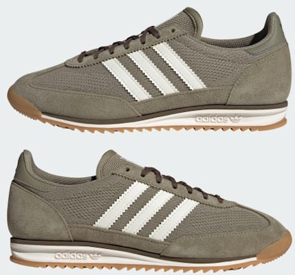 (Women) Adidas SL 72 OG Vintage Sneakers Orbit Green/Off White/Gum JQ8325 Sizing (Women) Adidas SL 72 OG Vintage Sneakers Orbit Green/Off White/Gum JQ8325