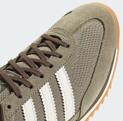 (Women) Adidas SL 72 OG Vintage Sneakers Orbit Green/Off White/Gum JQ8325 Cheap (Women) Adidas SL 72 OG Vintage Sneakers Orbit Green/Off White/Gum JQ8325