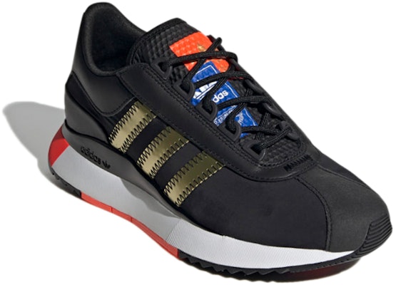 (Women) adidas SL Andridge 'Black Gold Metallic' FY0413 Lookbook (Women) adidas SL Andridge 'Black Gold Metallic' FY0413