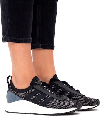 (W) 阿迪达斯 SL Andridge Primeknit "黑银金属色" 运动鞋 FW2697 Sizing (W) 阿迪达斯 SL Andridge Primeknit "黑银金属色" 运动鞋 FW2697