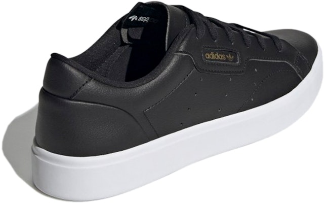 (W) adidas Sleek 'Hitam Putih' H05181 Shop (W) adidas Sleek 'Hitam Putih' H05181