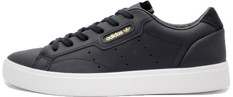(Women) adidas Sleek 'Core Black' CG6193 (Women) adidas Sleek 'Core Black' CG6193