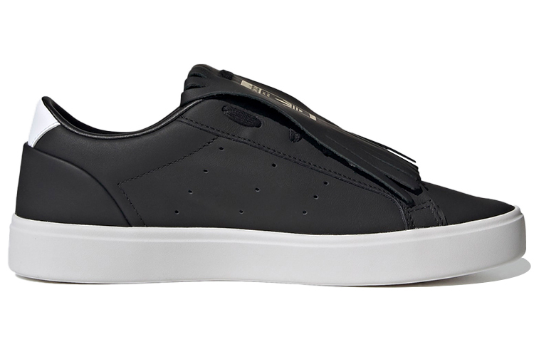 (W) adidas Sleek 'Core Black' 圖 2