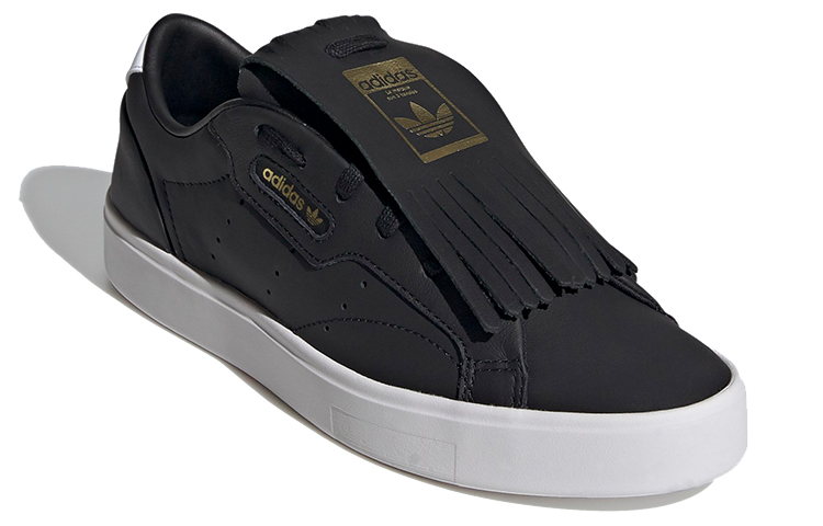 (W) adidas Sleek 'Core Black' 圖 3