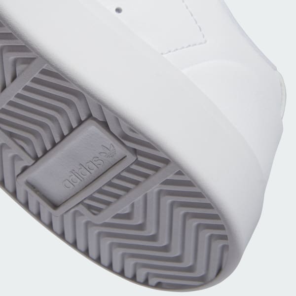 Cheap (W) 阿迪达斯简约休闲鞋 云白/云白/银色金属 IH1296