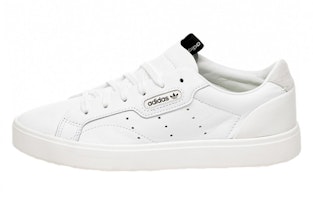 (Women) adidas Sleek 'Triple White' CG6199 (Women) adidas Sleek 'Triple White' CG6199