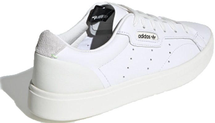 (Women) adidas Sleek 'Triple White' CG6199 Shop (Women) adidas Sleek 'Triple White' CG6199