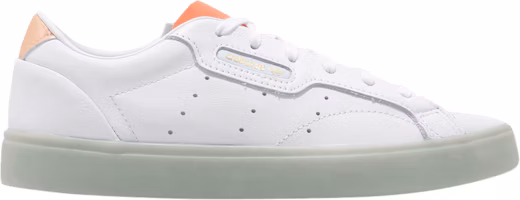 (Women) adidas Sleek 'White Amber Tint' FW5464 (Women) adidas Sleek 'White Amber Tint' FW5464