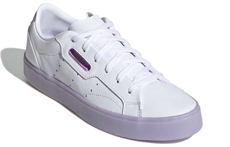 Lookbook (W) adidas Sleek 'Blanco Púrpura Bliss' FW3461