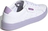 Shop (W) adidas Sleek 'Blanco Púrpura Bliss' FW3461