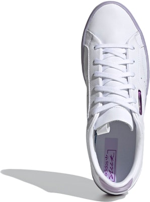 (Women) adidas Sleek 'White Bliss Purple' FW3461 Purchase (Women) adidas Sleek 'White Bliss Purple' FW3461