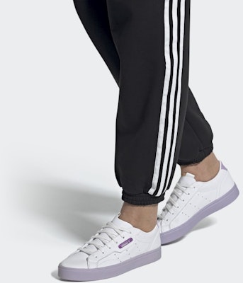(Women) adidas Sleek 'White Bliss Purple' FW3461 Sizing (Women) adidas Sleek 'White Bliss Purple' FW3461