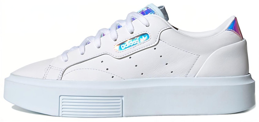 (Women) adidas Sleek 'White Iridescent' FW3717 Buy (Women) adidas Sleek 'White Iridescent' FW3717
