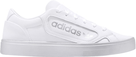 (Women) adidas Sleek 'White Silver Metallic' EG7748 (Women) adidas Sleek 'White Silver Metallic' EG7748